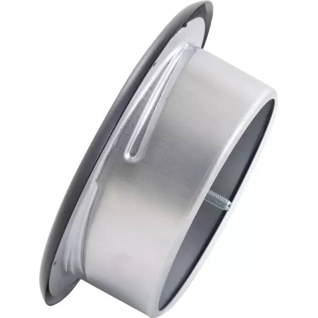 Soupape de ventilation 125 mm métal - S-DVS125 RAL9005 30% brillant