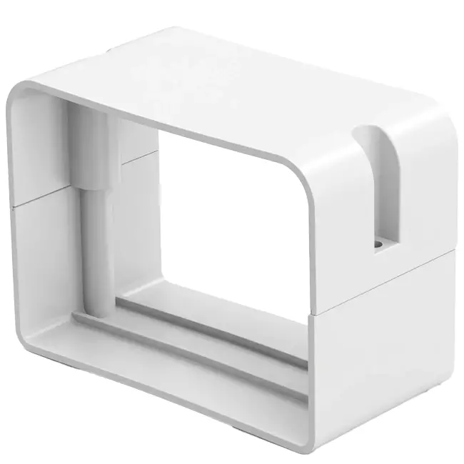 Raccord ClimaConnect pour gaine de montage 100 mm - RAL 9010