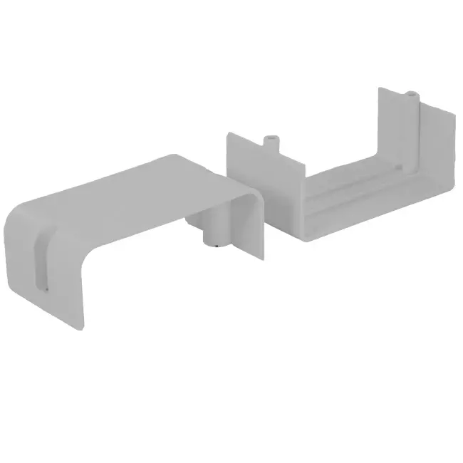 Raccord ClimaConnect pour gaine de montage 100 mm - RAL 9010