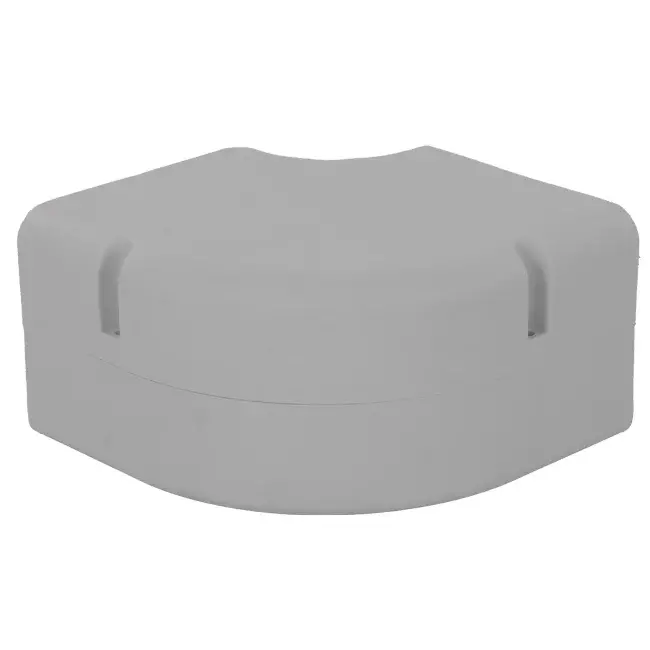 ClimaConnect 90° coude plat pour gaine de montage 100 mm - RAL 9010