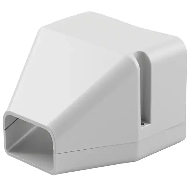 Embout ClimaConnect pour gaine de montage 75 mm - RAL 9010