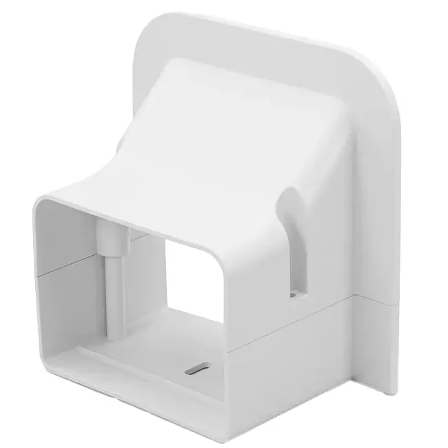 Rosace murale ClimaConnect pour canal de montage 75 mm - RAL 9010