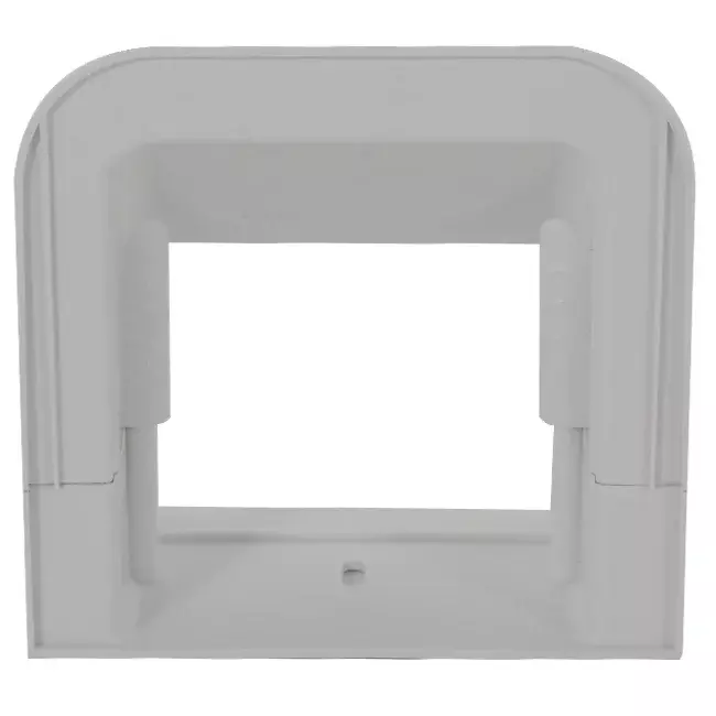 Rosace murale ClimaConnect pour canal de montage 75 mm - RAL 9010