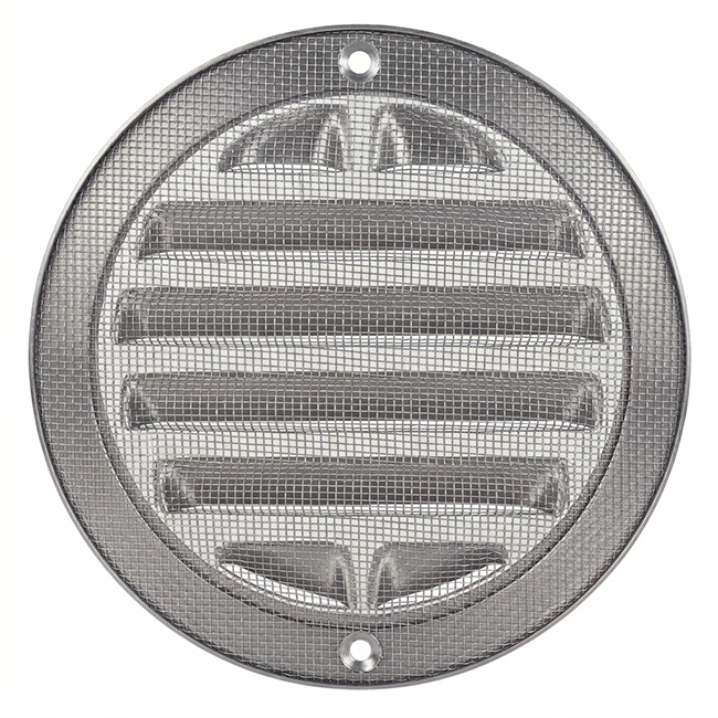 Grille extérieure ronde 160 mm SS304