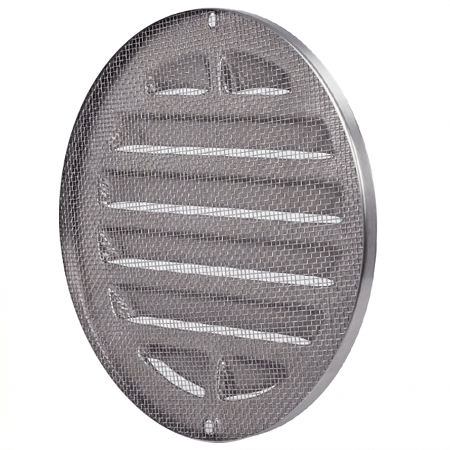 Grille extérieure ronde 160 mm SS304
