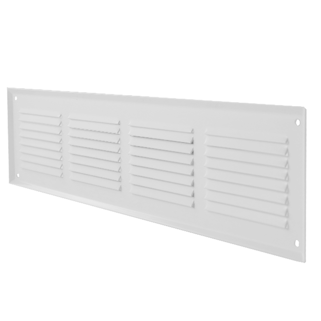 Diffuseur mural 400x100mm aluminium - RAL9016