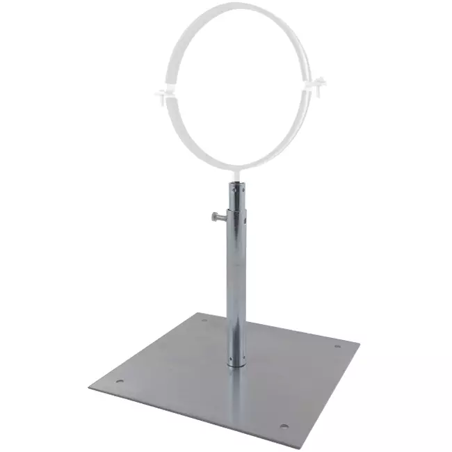 Support de tube Spiro réglable Econox - 300x300 mm
