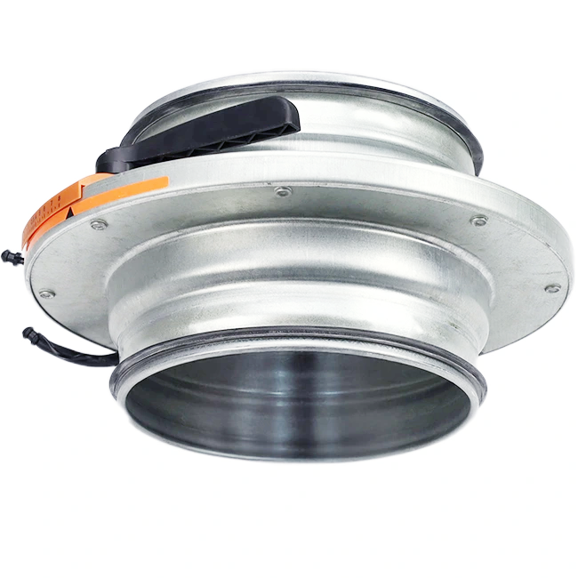 Clapet d'iris 150 mm - acier inoxydable 316L - IRIS150