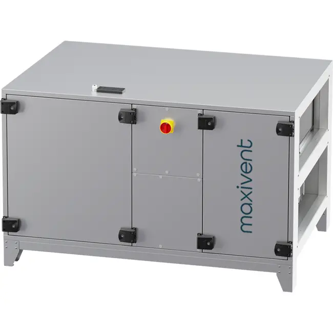 Centrales de traitement d'air Maxivent WTW avec roue à chaleur 1 500 m³/h, orientation horizontale à droite - RHE 1500 H OOJR