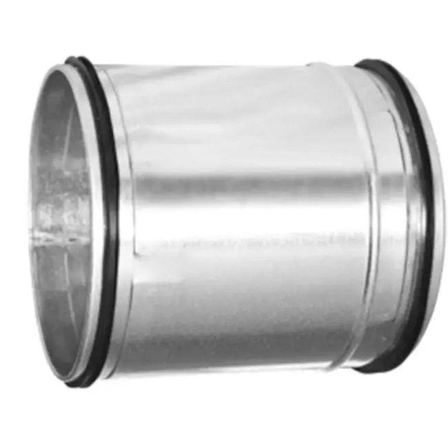 Raccord coulissant étendu pour conduit rigide galvanisé ø 160 mm (galvanisé)