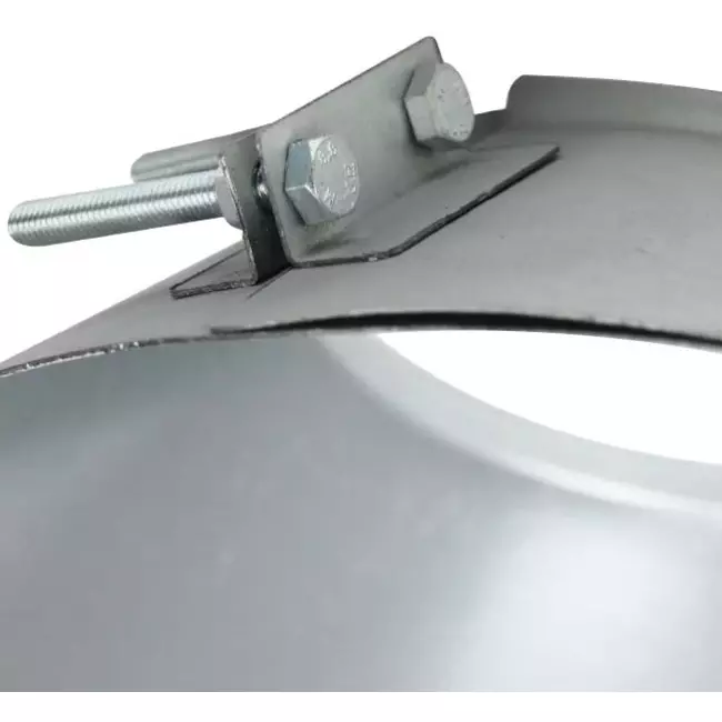 Collier anti-intempéries Ø 125 mm - collier anti-intempéries conduit rigide galvanisé