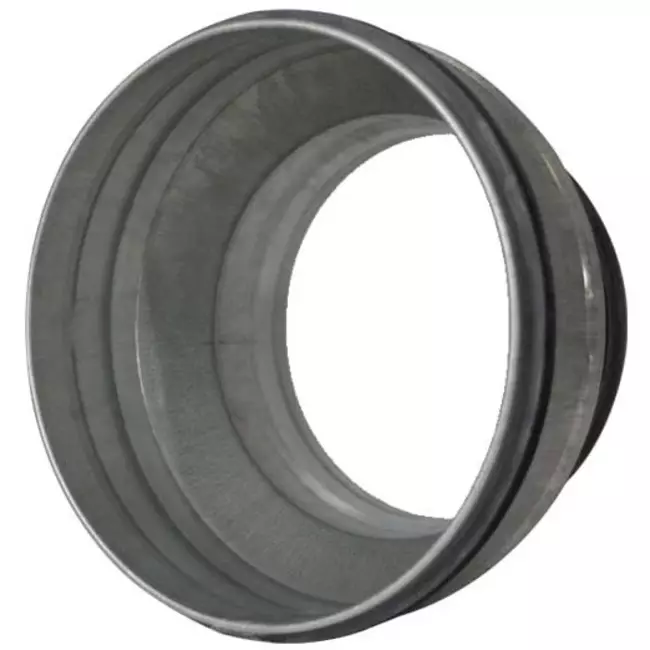 Réducteur de Ø 250 mm - Ø 125 mm pour conduit rigide galvanisé