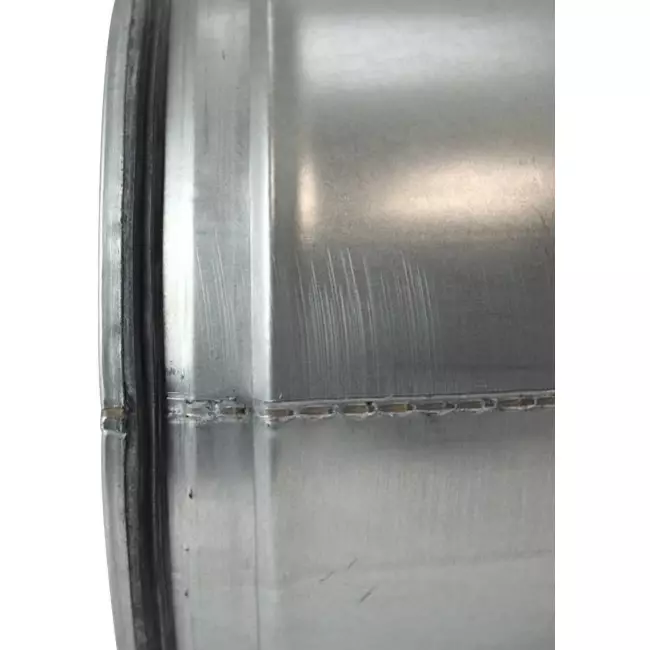 Coude spiralé rond 45° Ø 160 mm pour conduit rigide galvanisé