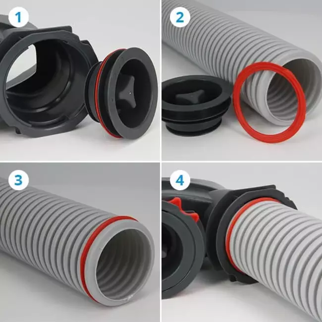 Boîte de distribution d'air Heatpex Aria (8 x 90 mm)