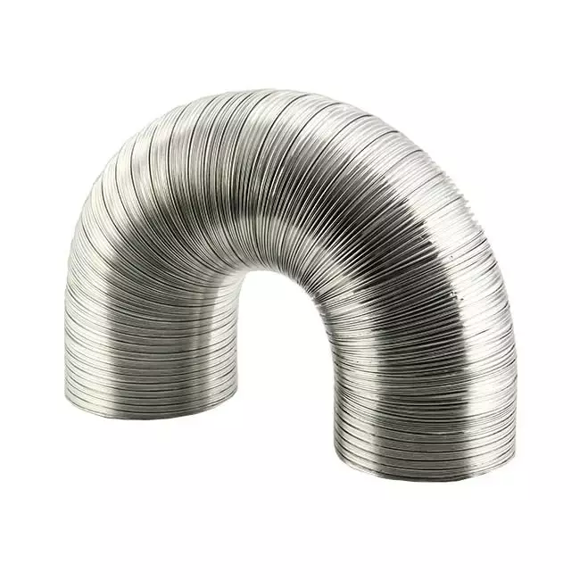 Tuyau de ventilation rigide en aluminium diamètre 120 mm longueur 3 mètre