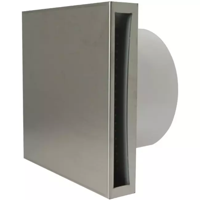 Vmc salle de bain Ø 125 mm acier inoxydable avec minuteur - EET125Ti