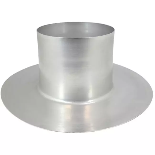Plaque à coller Thermoduct en aluminium pour roof terminal de 150mm de diamètre