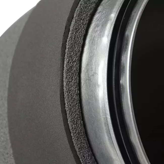 Coude isolé Thermoduct 90 degrés et 125 mm de diamètre