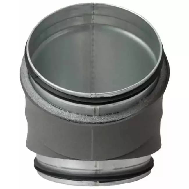 Coude isolé Thermoduct 13mm 45 degrés et 250 mm de diamètre