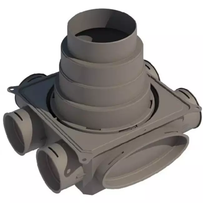Ubbink Boîte de distribution d'air DBOX206 V180