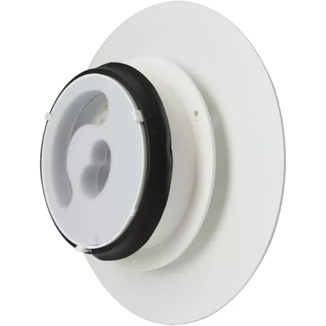 Valve de plafond ou murale Vasco design deluxe ronde (smiley  inclus)