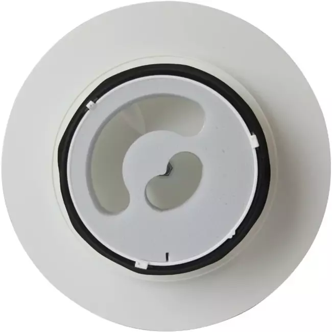 Valve de plafond ou murale Vasco design deluxe ronde (smiley  inclus)