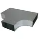 Pièce en T 90 degrés 300x80 mm - 170x80 mm pour gaine