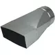 Adaptateur 170x80 mm à 160 mm de diamètre pour gaine