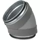 Coude isolé Thermoduct 45 degrés et 200mm de diamètre