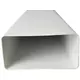 Gaine de ventilation rectangulaire en plastique 110 x 55 longueur = 1 mètre - K-1