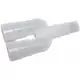 Connecteur en Y à 3 voies 20/18/16mm pour tuyau flexible de condensat