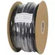 Câble en caoutchouc noir souple 3 x 1,5 pour l'extérieur, bobine de 50 mètres