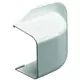 Climaplus air conditioning duct Wall cap 125x75mm RAL 9010 WHITE