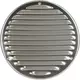 Grille de ventilation métal ronde Ø 200 mm acier inoxydable - MR200i