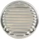 Grille de ventilation métal rond Ø 160 mm aluminium - MR160Al
