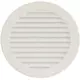 Grille à ailettes diamètre : 100 mm blanc - VR100