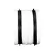 Connecteur à 90 degrés blanc diamètre 125 mm métal - RAL 9010