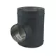 Té de Ø 315 mm - Ø 315 mm pour conduit rigide galvanisé (90°) - sur mesure RAL7016