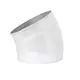 Coude spiralé rond 30° Ø 100 mm pour conduit rigide galvanisé - sur mesure RAL9010
