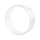 Coupleur mâle spiralé SAFE Ø 160 mm pour conduits rigides galvanisés - sur mesure RAL9010