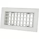 Grille à lames réglables Vent-Axia Uniflexplus 200x100 pour diffuseur mural