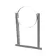 Support de toit en aluminium pour conduit rigide galvanisé diamètre 125 mm