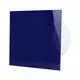 Air Roxy vmc salle de bain avec diamètre de raccordement 100 mm - front en plastique bleu