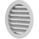 Grille murale extérieur en aluminium Ø 80 mm - DSAV080