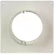 Plaque murale ronde en plastique, diamètre : 150 mm AFS150
