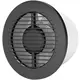 VMC salle de bain rond rond Ø 125 mm anthracite - base EA125A