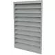 Grille murale extérieure en acier galvanisé 200x800