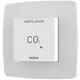 Sonde d'ambiance Duco CO2 sans commande RF/câblée blanc