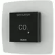 Sonde d'ambiance Duco CO2 sans commande RF/câblée noir