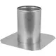 Passe-fil de toit pour tuyau de diamètre 450 mm toit plat INOX